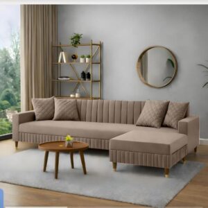 Luxury Modern Fabric Sofa Set for Living Room
