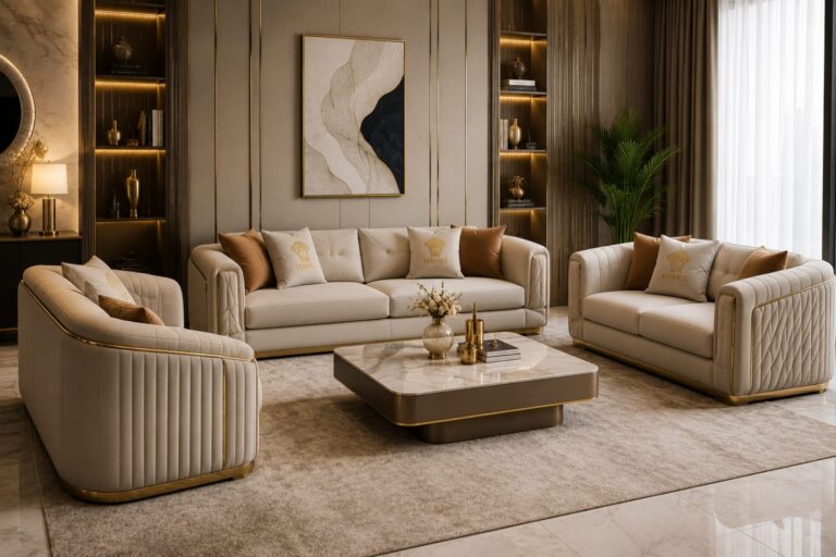 Living Room Sofa Set